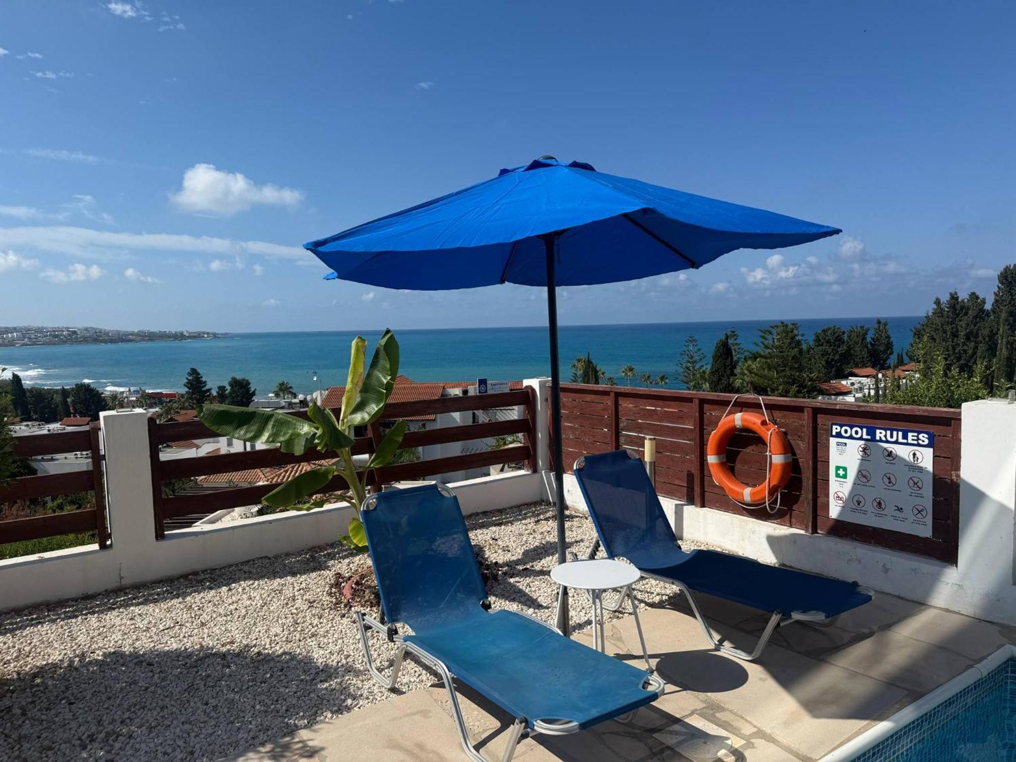 Villa Aqua Sunrise 1Km From Beach With Sea Views Coral Bay Exterior photo